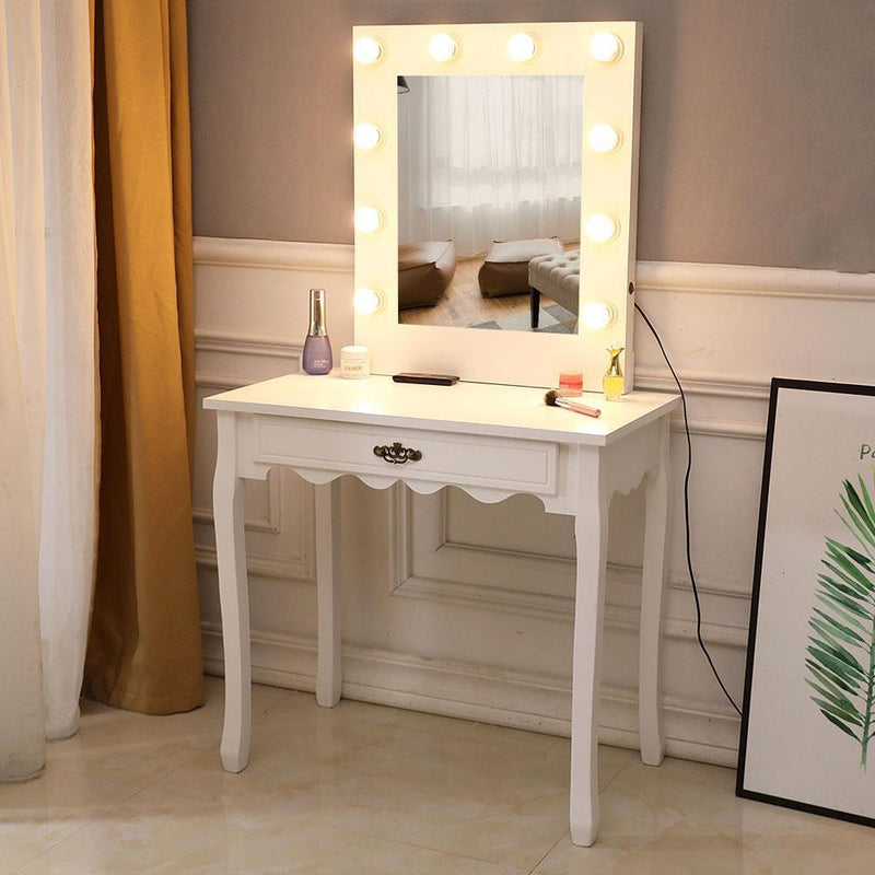 Makeup Vanity Table With Led Lights