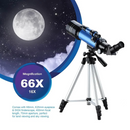 Astronomical Telescope for Kids and Beginners | Refracting Telescope with Tripod