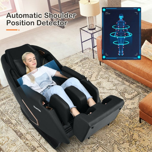 Premium Full Body Zero Gravity Massage Chair with SL Track Heat Installation-free