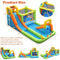 Inflatable Outdoor Water Slide Park Bounce House With Pump