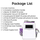 9 in 1 Cavitation and Laser Lipo Machine