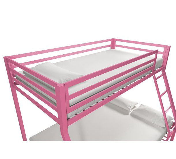 Premium Twin Over Twin Bunk Bed Girls