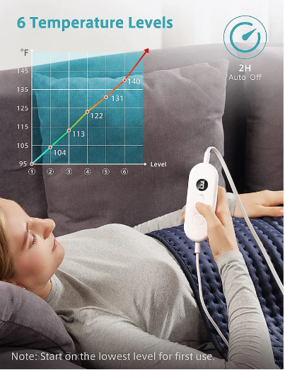 Premium Full Body Pain Washable Reliever Heating Pad