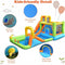 Inflatable Outdoor Water Slide Park Bounce House With Pump