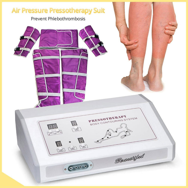 Pressotherapy Beauty Machine for Lymphatic Drainage - Improve Circulation, Reduce Cellulite, and Detoxify Your Body