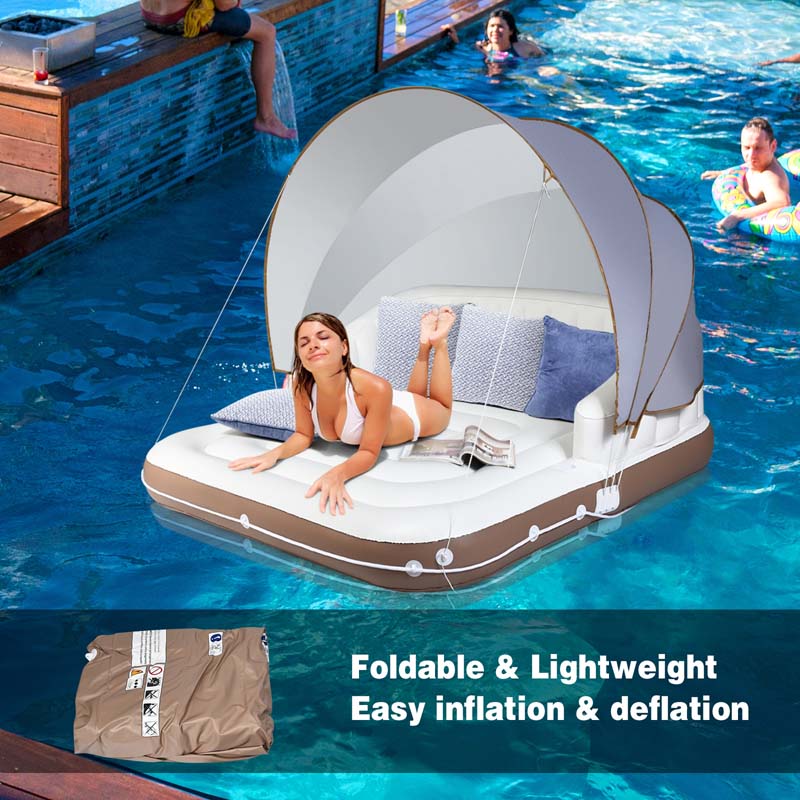 Premium Inflatable Pool Float Lounge Swimming Raft