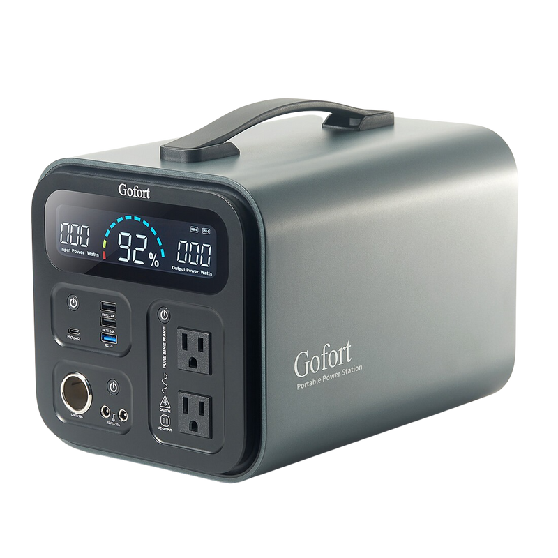 GoFort 1100Wh Portable Power Station 1200W