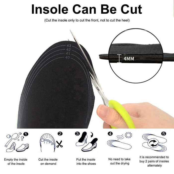 Rechargeable Heated Insoles for boots