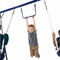 Arcadia Metal Swing Set with Slide