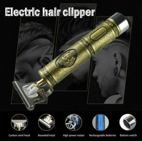 Portable Buddha Hair Clipper Outliner - Pro USB Cordless Trimmer