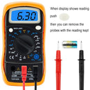 Digital Voltmeter Ammeter Ohmmeter Multimeter Volt AC DC Tester Meter