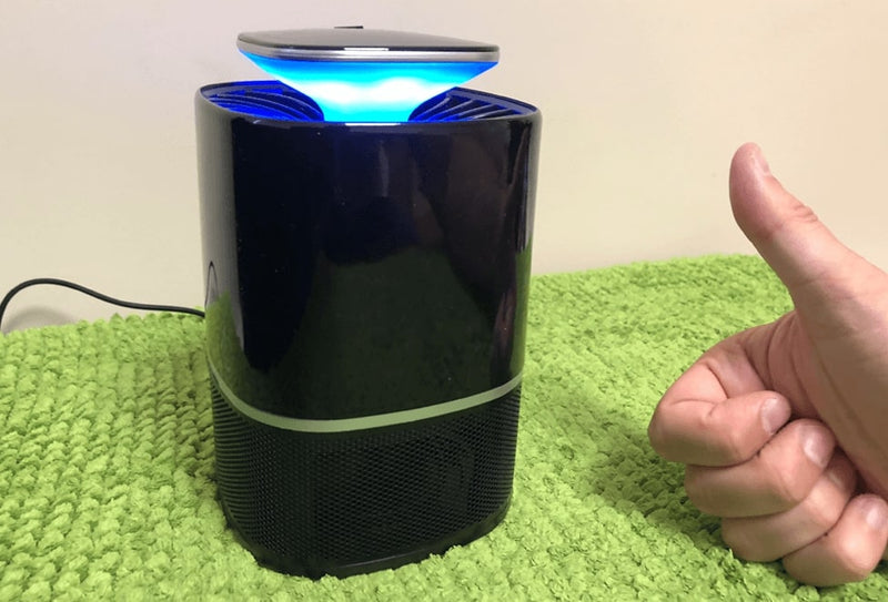 BuzzBGone – LED Mosquito Killer Lamp USB Powered Mosquito Catcher Zapper