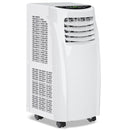 Premiun 8000 BTU Portable Air Conditioner - Features Sleep Mode and Dehumidifier Function for Ultimate Cooling.