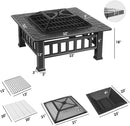 Outdoor Square Fire Pit