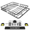 Steel Roof Basket Carrier Rack Car Top Luggage Cargo Storage Traveling