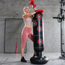 Inflatable Freestanding Boxing Reflex Punching Bag Stand