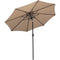 Premium 9ft Waterproof Outdoor Patio Umbrella