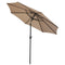 Premium 9ft Waterproof Outdoor Patio Umbrella