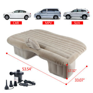 Car Mattress Inflatable Air Bed Truck Back Seat Suv Sleeping Pad